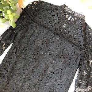 🆕 (w/o tag) Black Lace Dress - XS